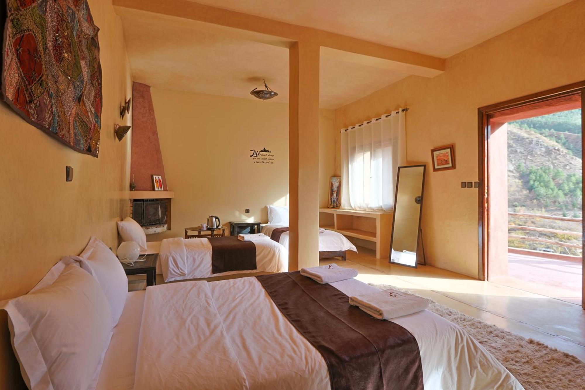 Hotel Aux Lumieres Du Toubkal Light Of Toubkal Imlil  Exterior foto