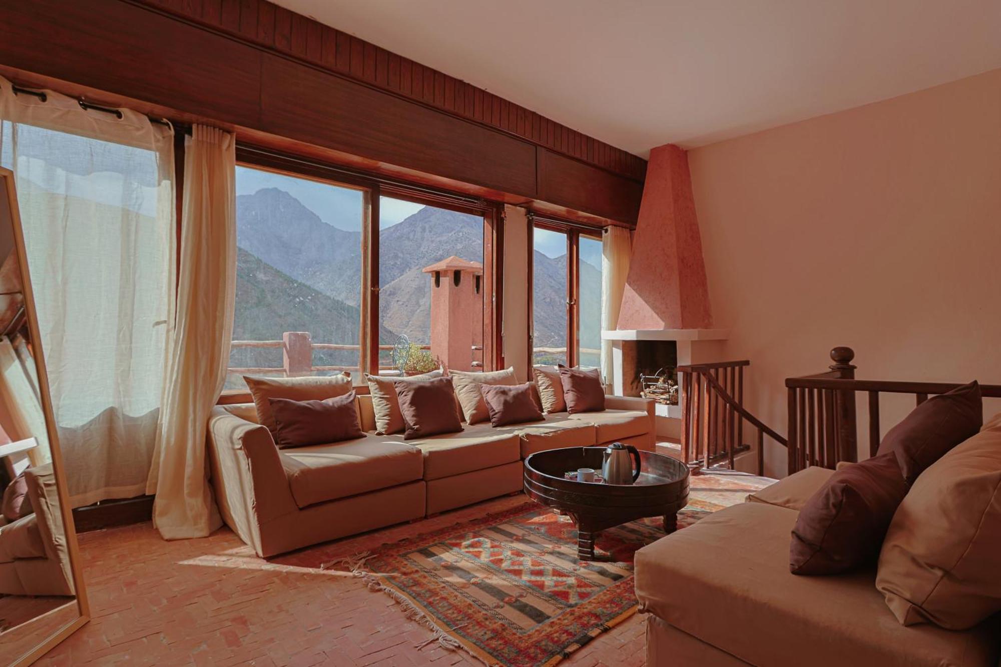 Hotel Aux Lumieres Du Toubkal Light Of Toubkal Imlil  Exterior foto